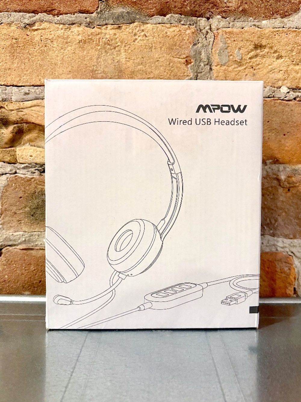 NIB MPOW 071 USB Headset With Microphone